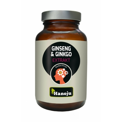 Ginseng + Ginkgo - 60 gélules - 600 mg