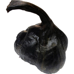 tete d ail noir francais - french black garlic