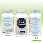 Q10 & Vitamine C (60 gélules) all sides