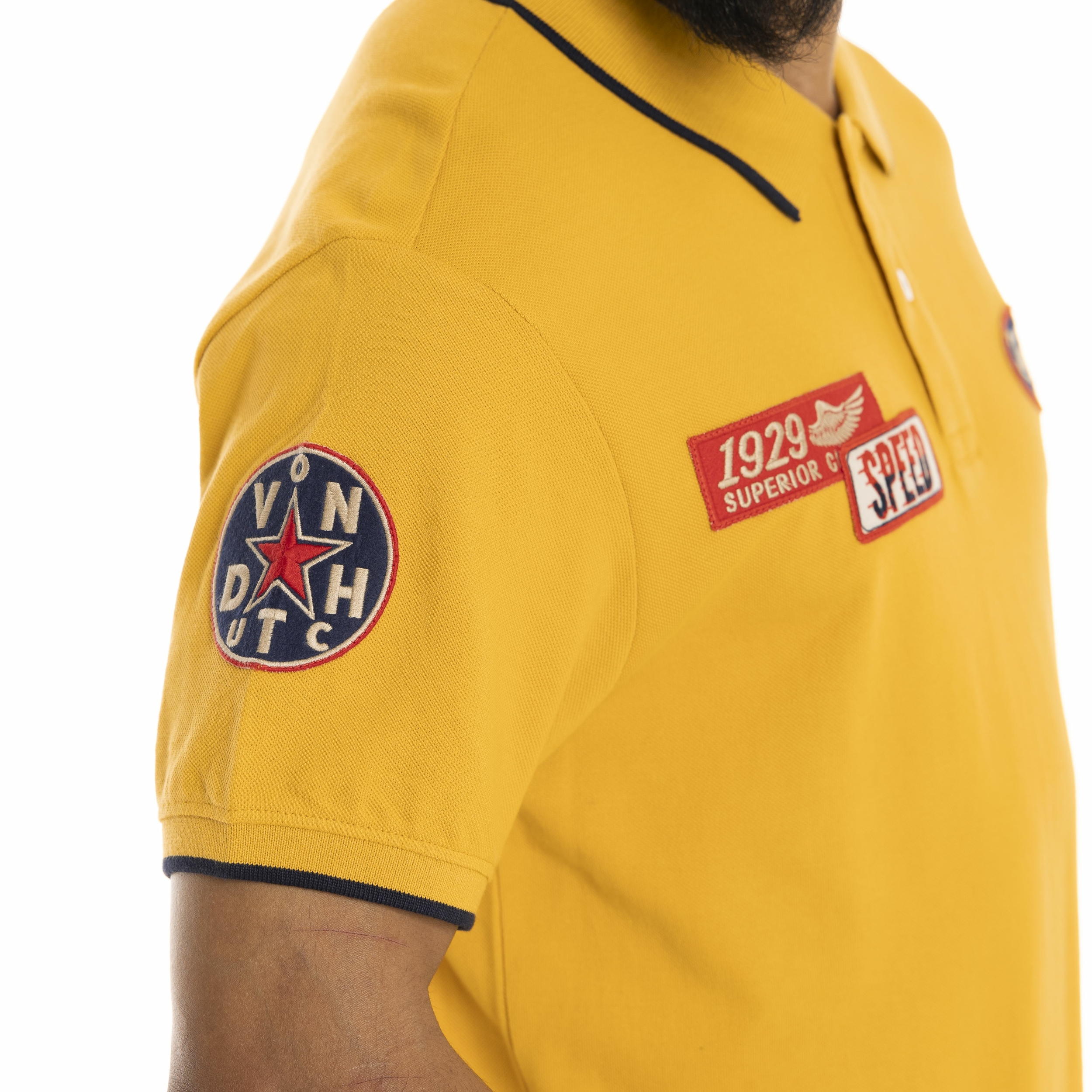 Polo Von Dutch Jaune Super 2