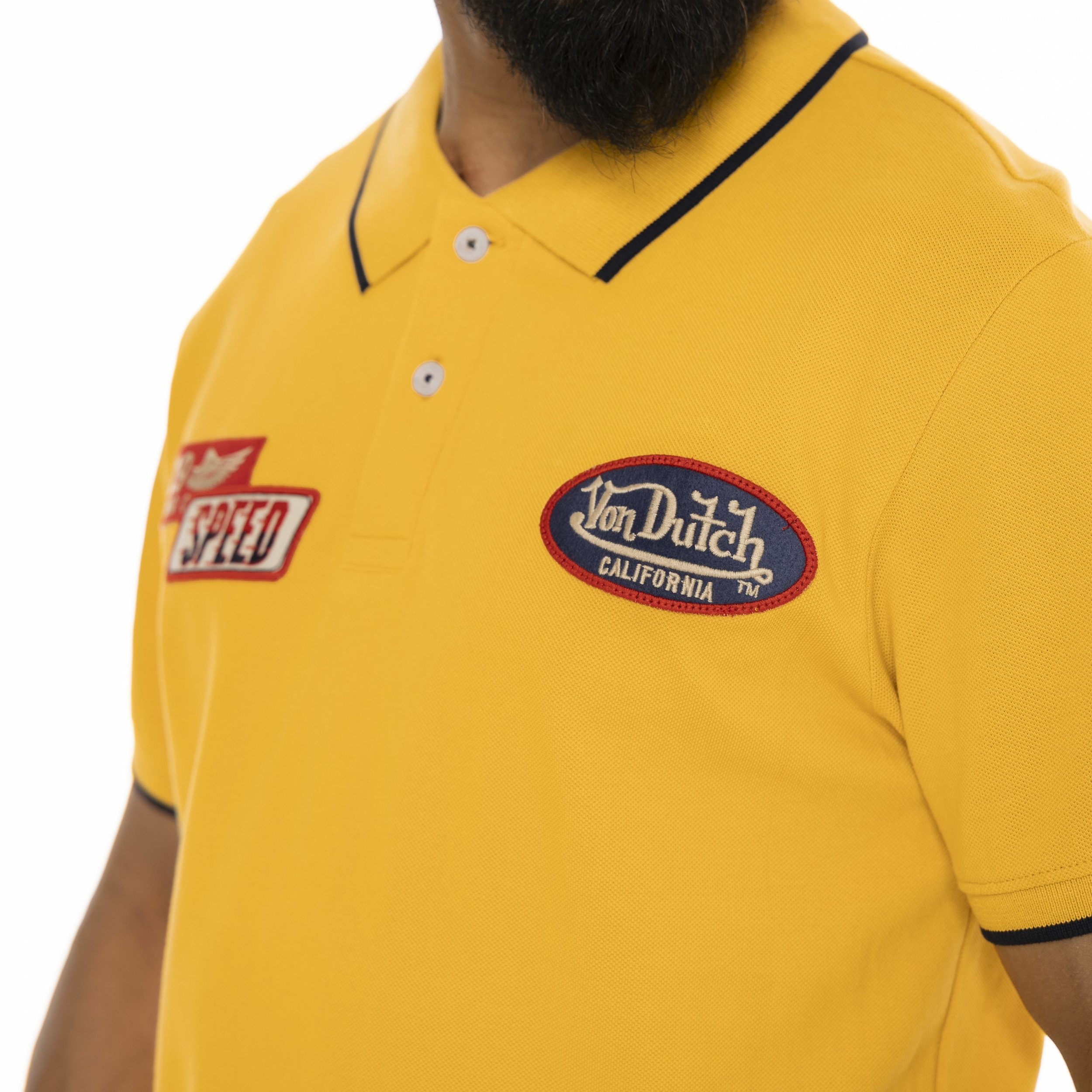 Polo Von Dutch Jaune Super 3