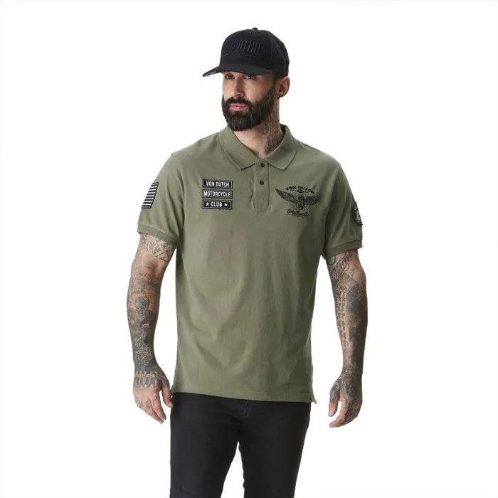 Polo Von Dutch Kaki club