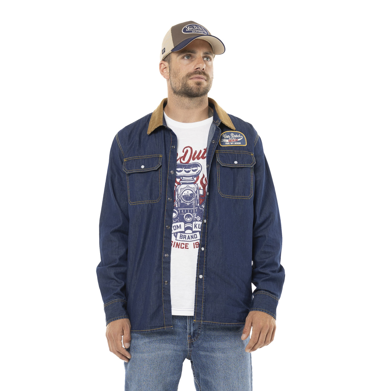 Chemise ml Von Dutch-Fuel