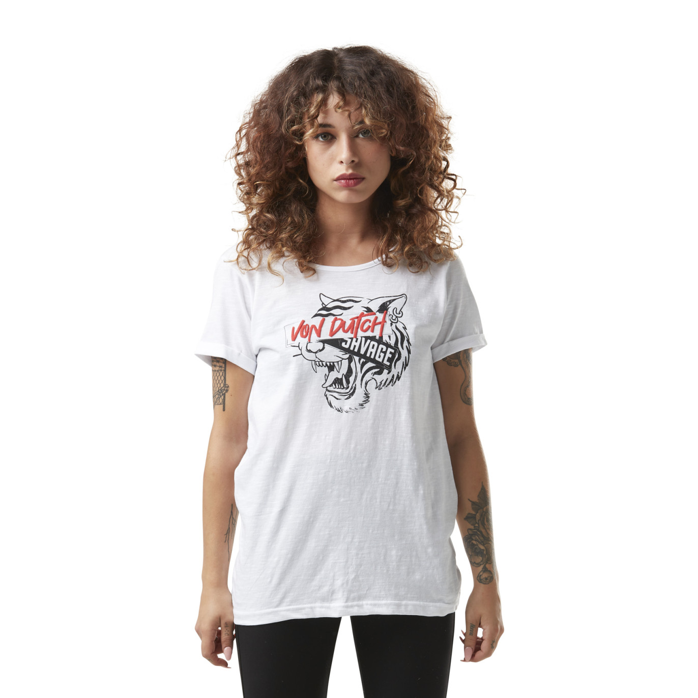 T-shirt Von Dutch Femme Savage