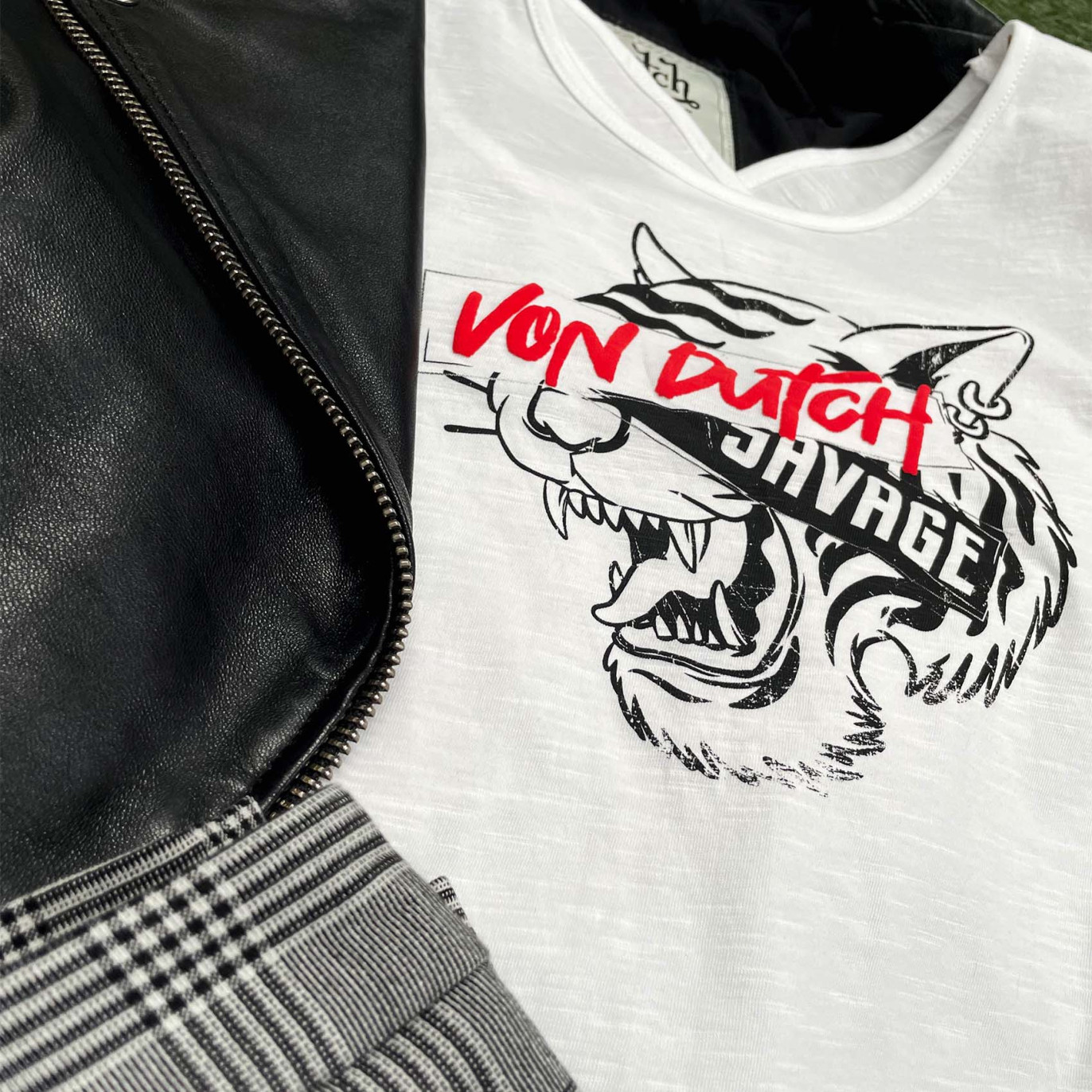 T-shirt Von Dutch Femme Savage Zoom