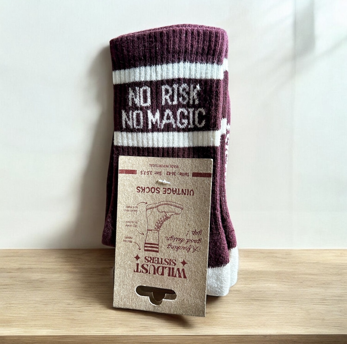 Chaussettes No Risk No Magic Wildust