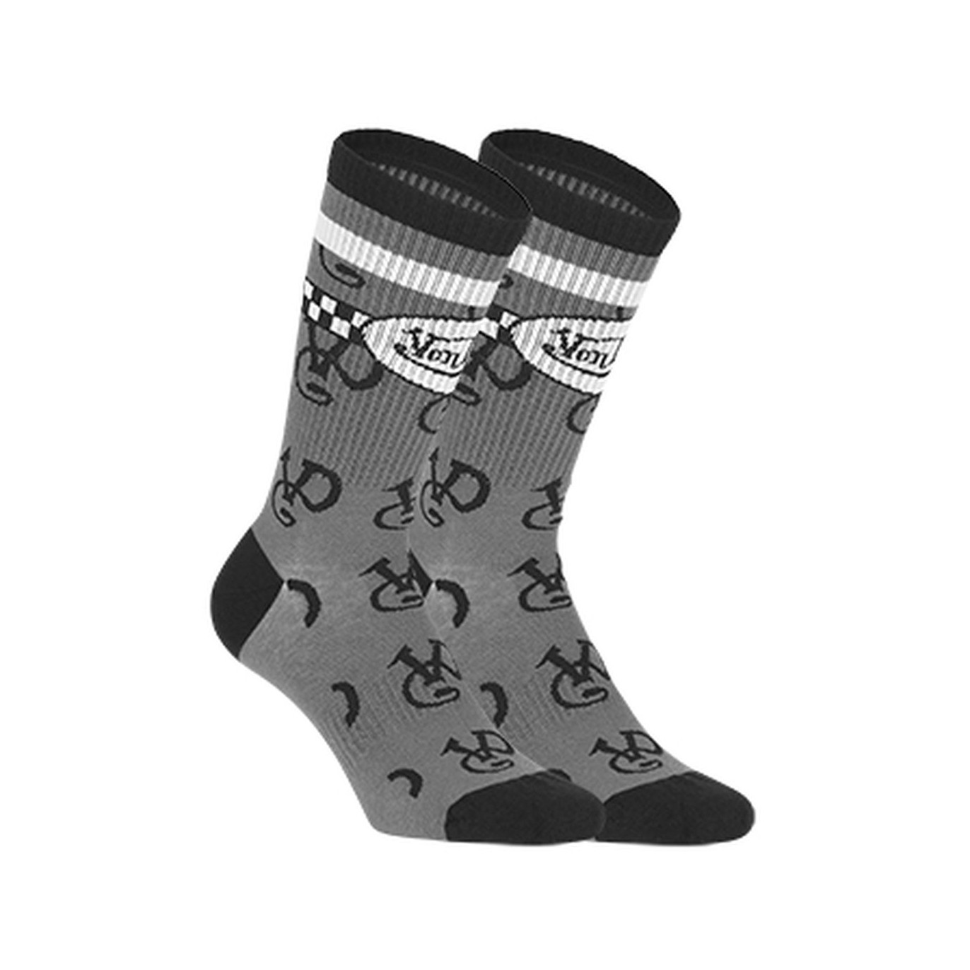 Chaussettes Von Dutch Noires 2