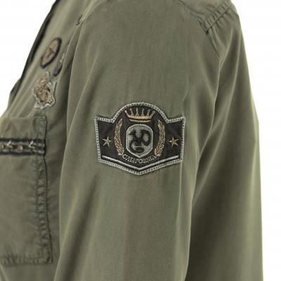 Robe chemise von dutch kaki coté