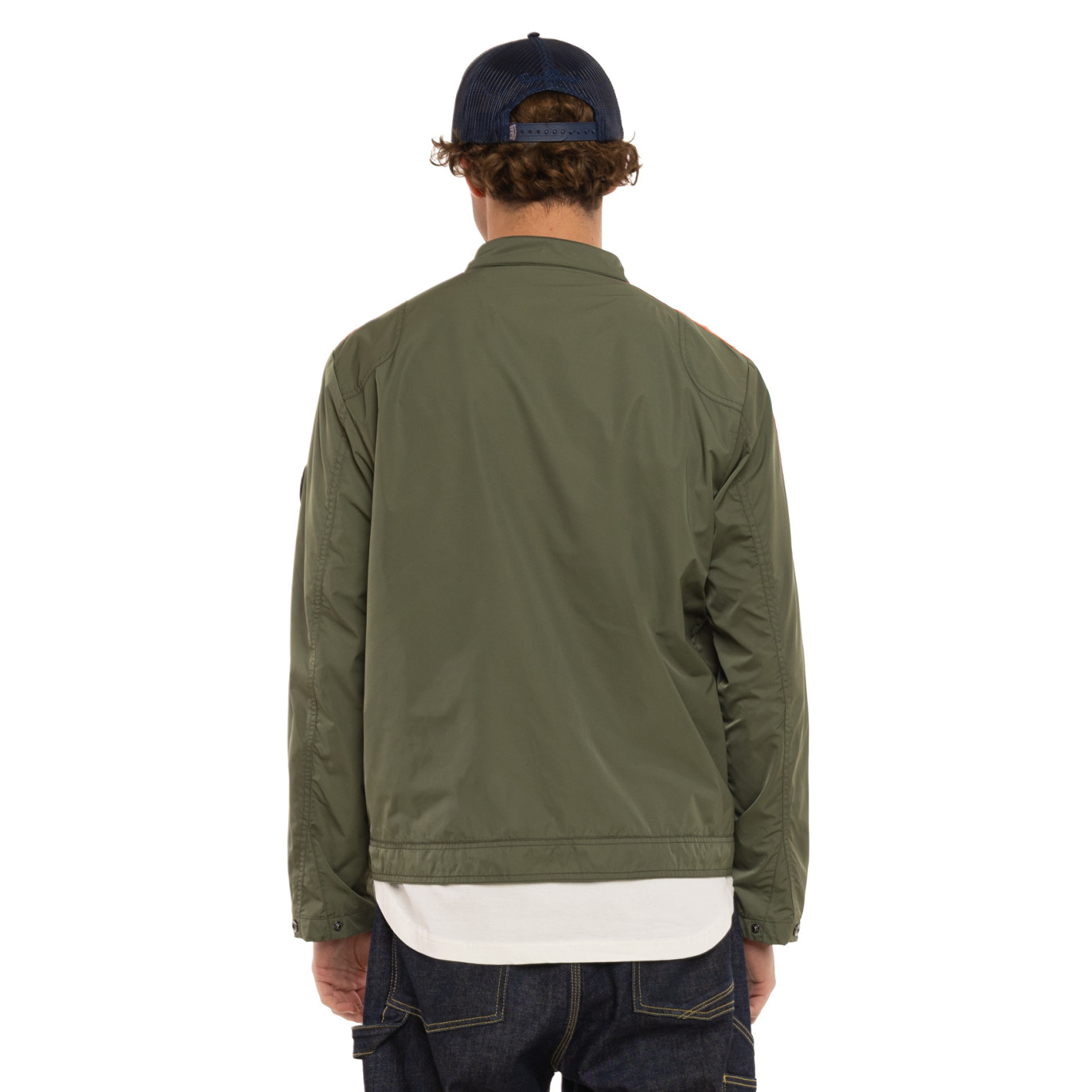 Blouson Kaki Von dutch Oil dos