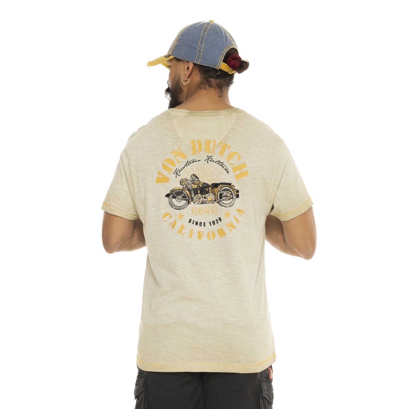T-shirt-von dutch Hero dos