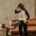 Baseball tee Wild Woman Rider Wildust