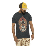 T-shirt Von Dutch acid-wash-Fly