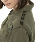 Chemise-femme-von dutch flag epaule