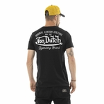 T-shirt Noir Eye Von Dutch Dos
