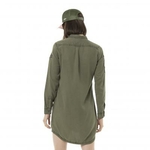 Robe chemise von dutch kaki dos