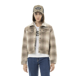 Veste-femme-von dutch pola patchs face