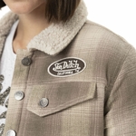 Veste-femme-von dutch patchs zoom face
