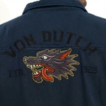 Surchemise von dutch wall bleue zoom dos