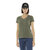 T-shirt-femme-Tulle-von dutch kaki
