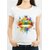 T-shirt-Femme-Bouche-Color-Blanc Binet