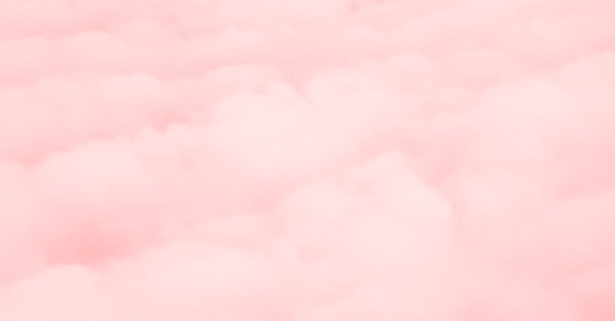 nuages roses