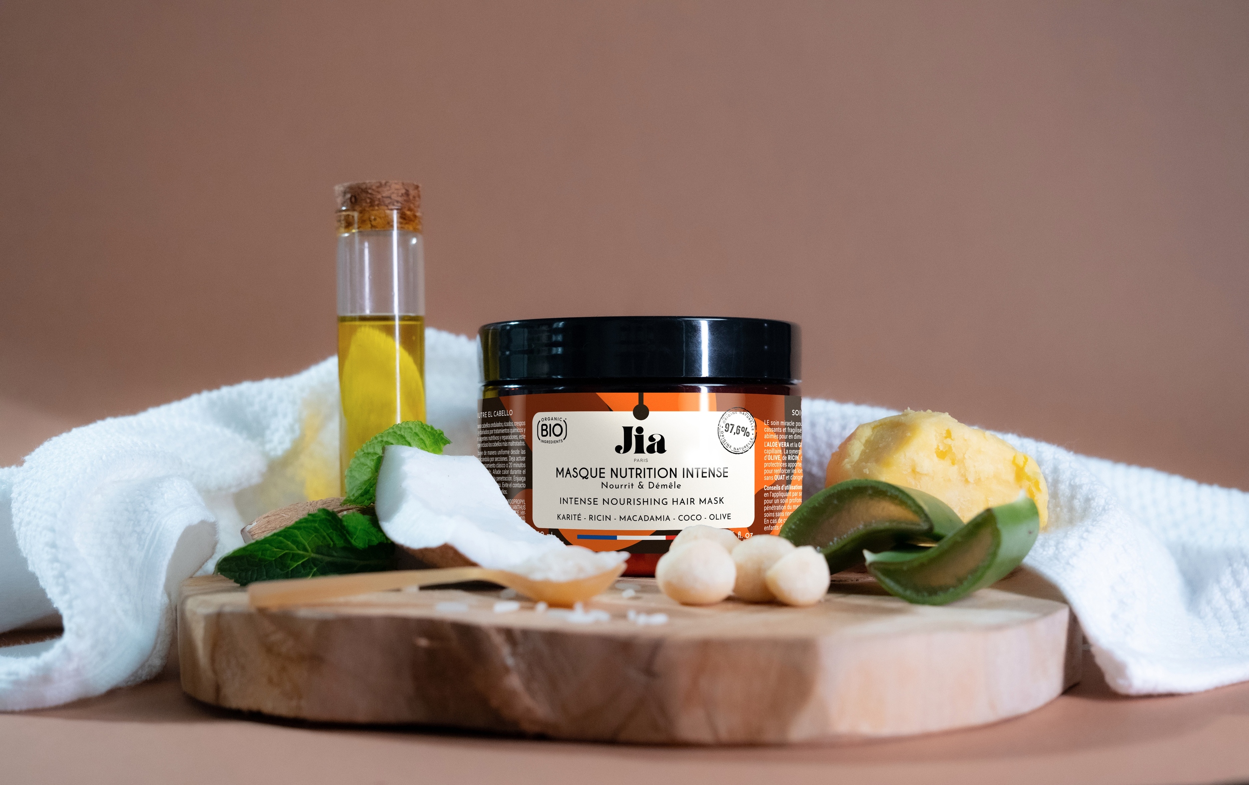 Masque Nutrition Intense Ingrédients