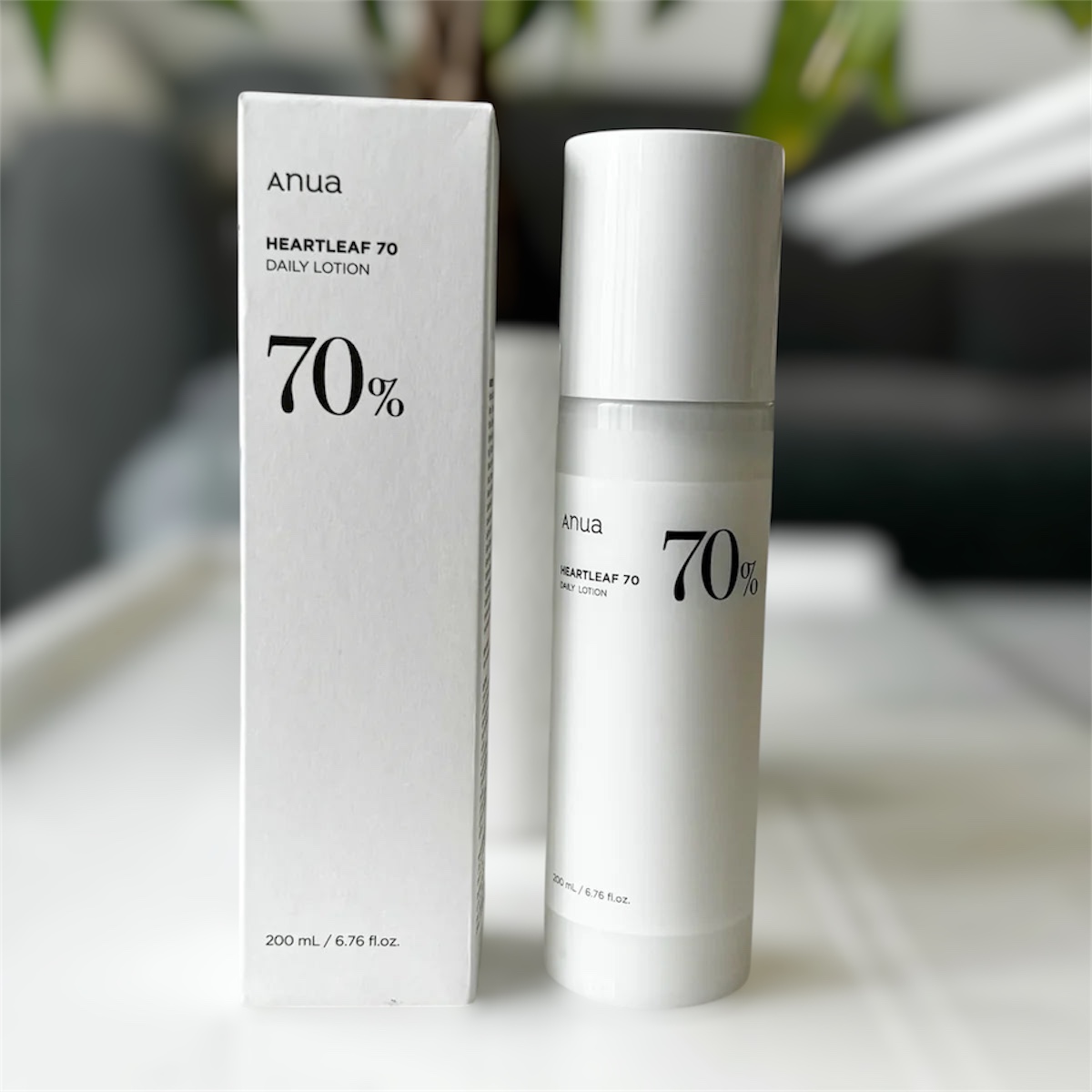 anua heartleaf 70 daily lotion fond