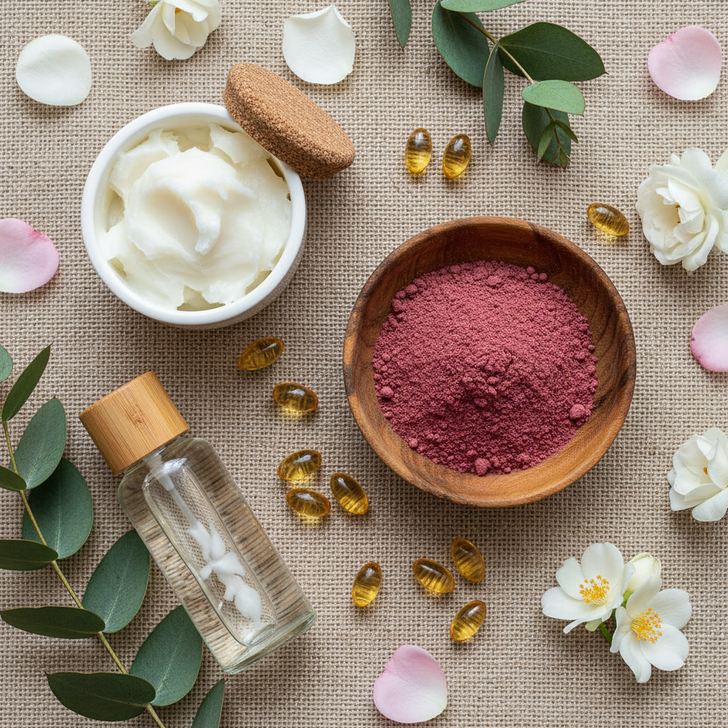 aker fassi beaurre de karite huile de coco vitamine e