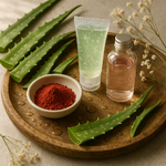 aker fassi eau de rose gel aloe vera