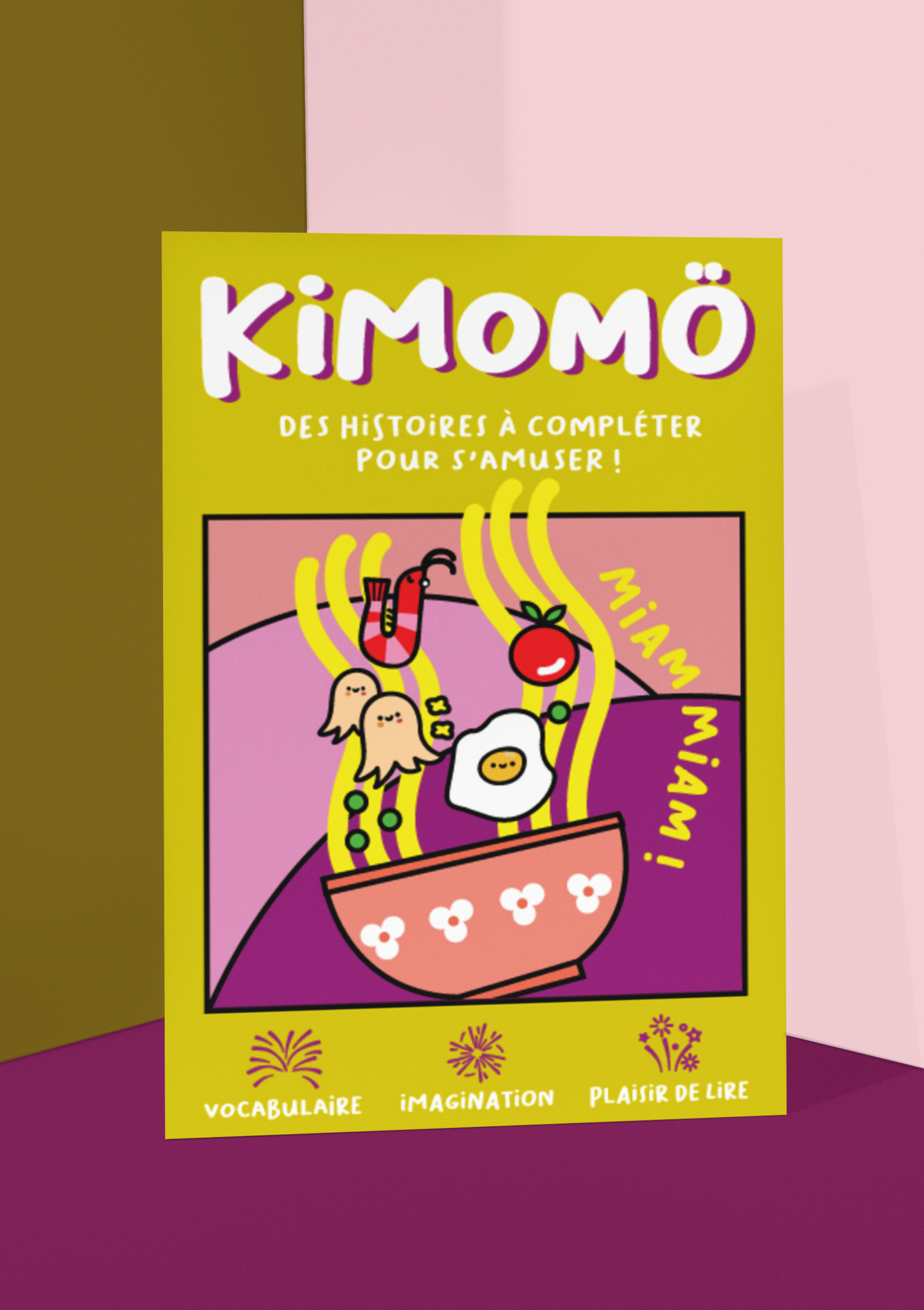 KIMOMO Miam Miam jeu livre