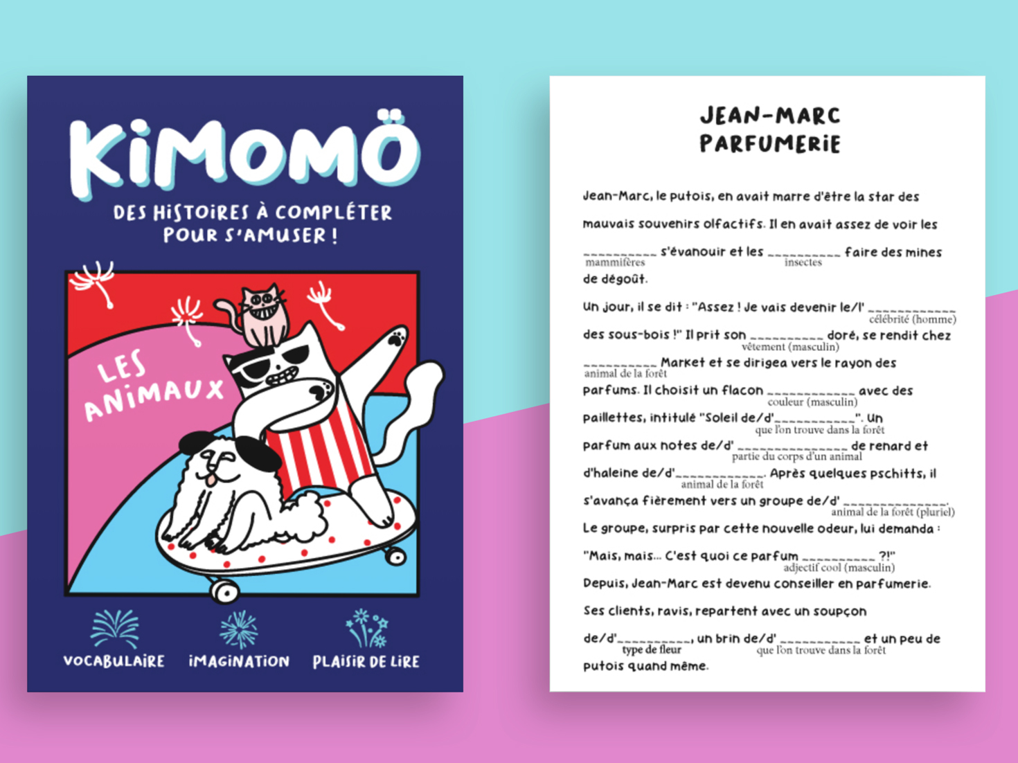 KIMOMO Les animaux  jeu-educatif