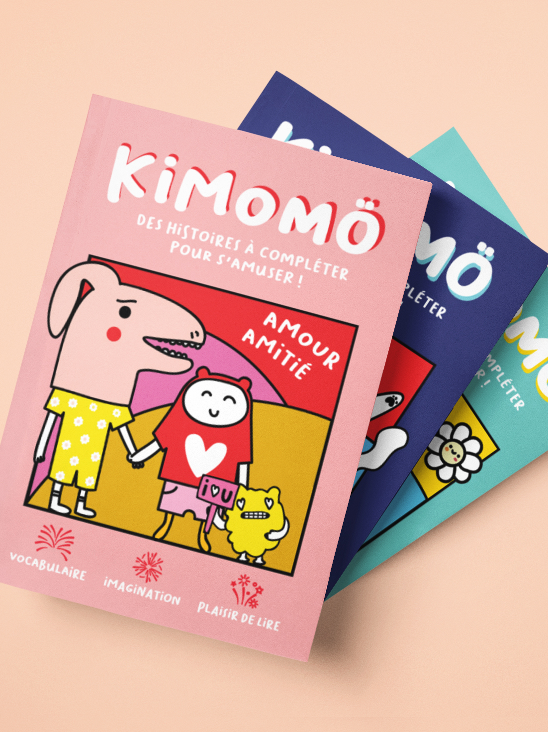 KIMOMO Lot de 3 ete