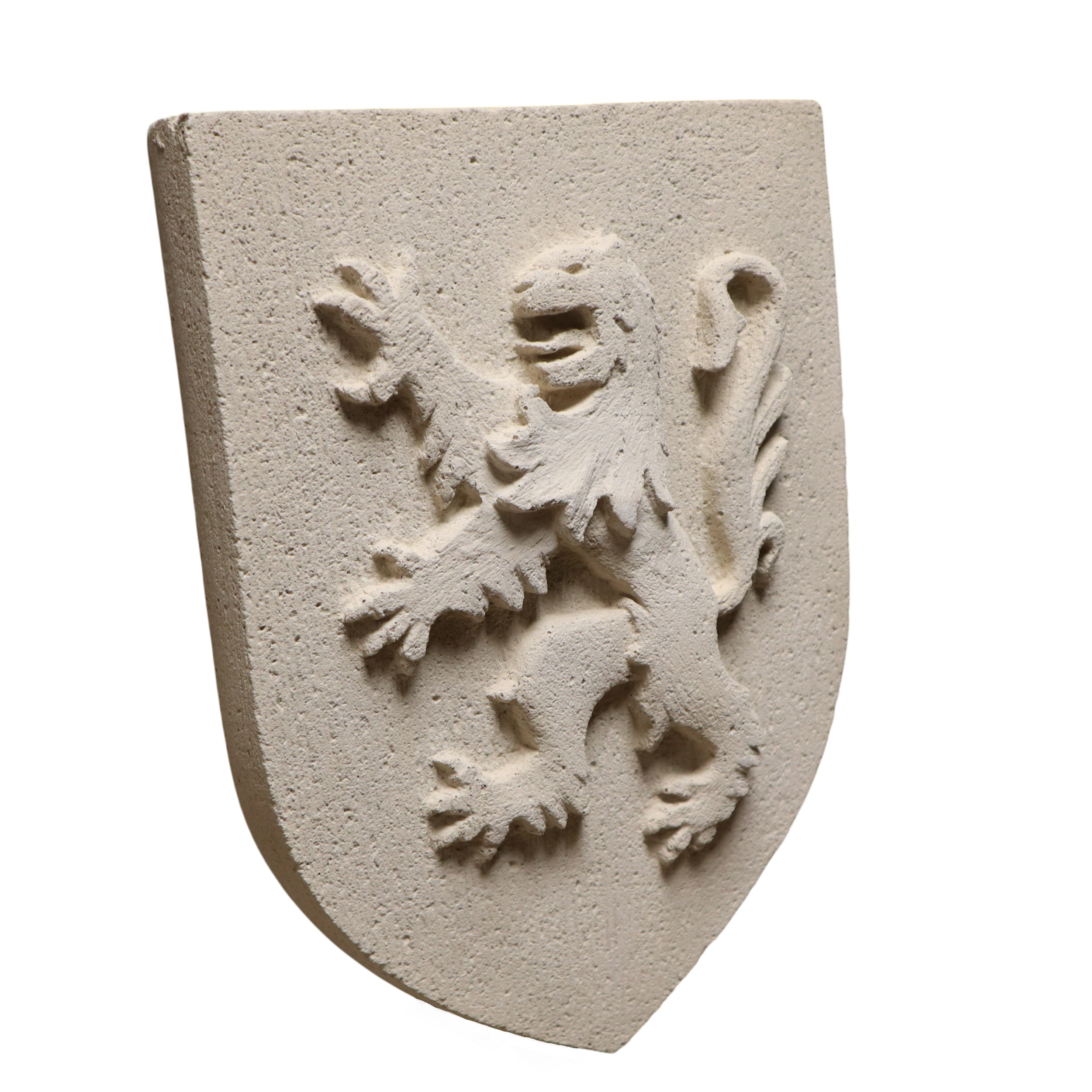 blason lion ou flandre en pierre reconstituée (3)