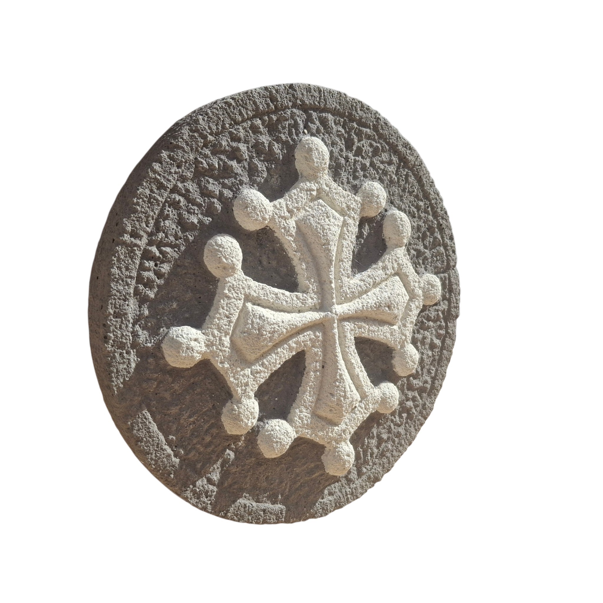 croix occitane 20 cm en pierre en 2 couleurs (7)