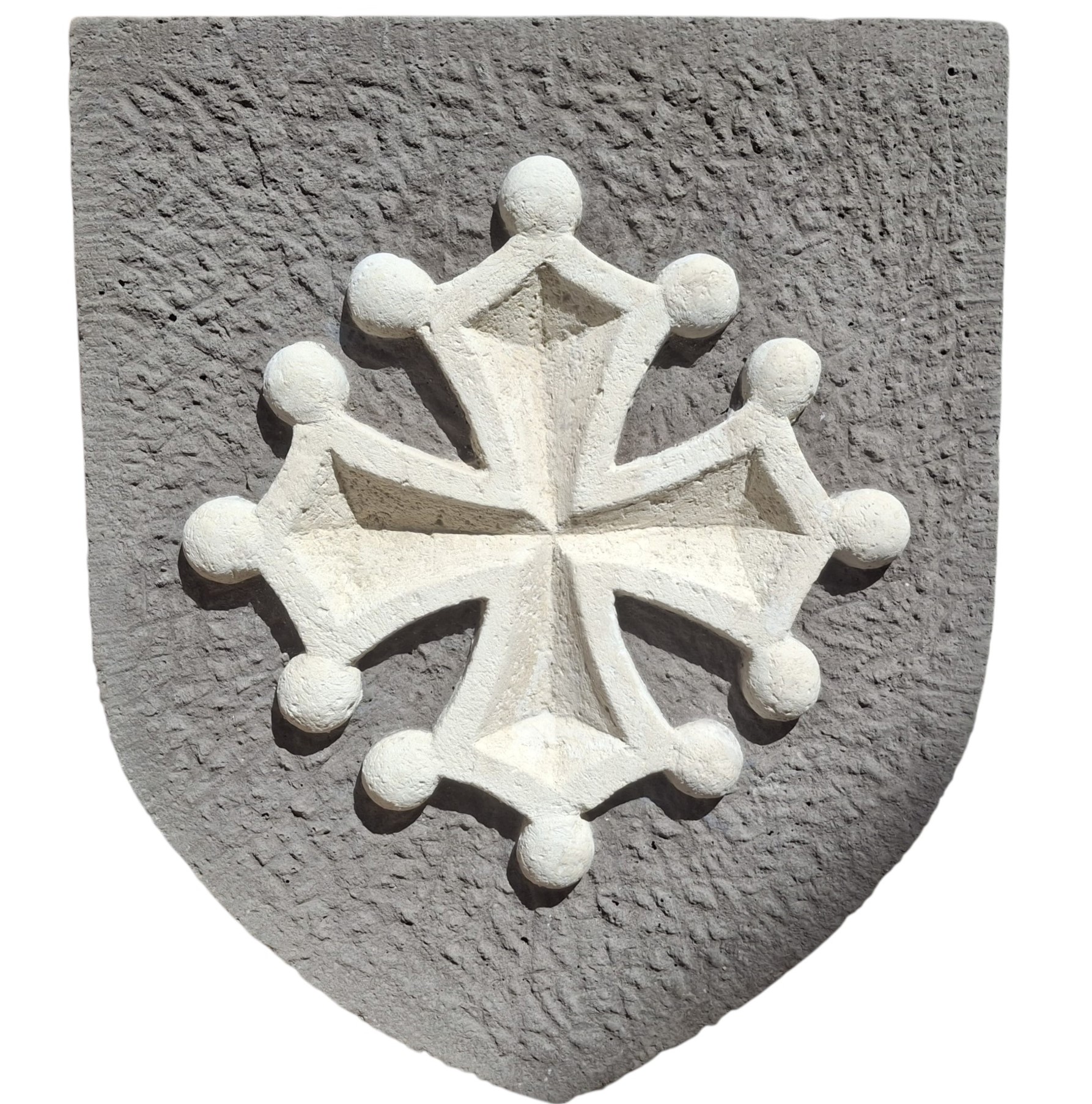 Grande croix occitane fond gris (2)