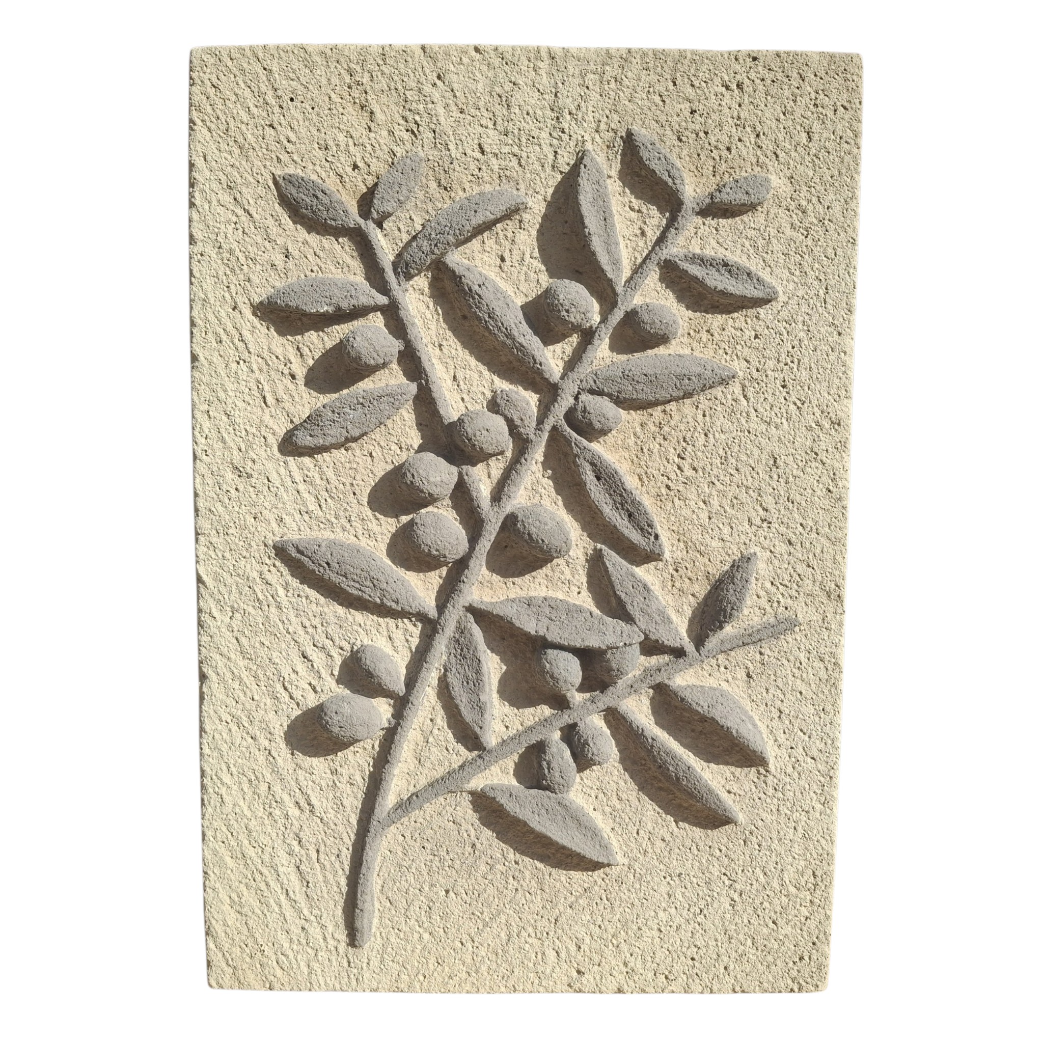 branche dolivier sculpture 2 couleurs fond ton pierre (5)