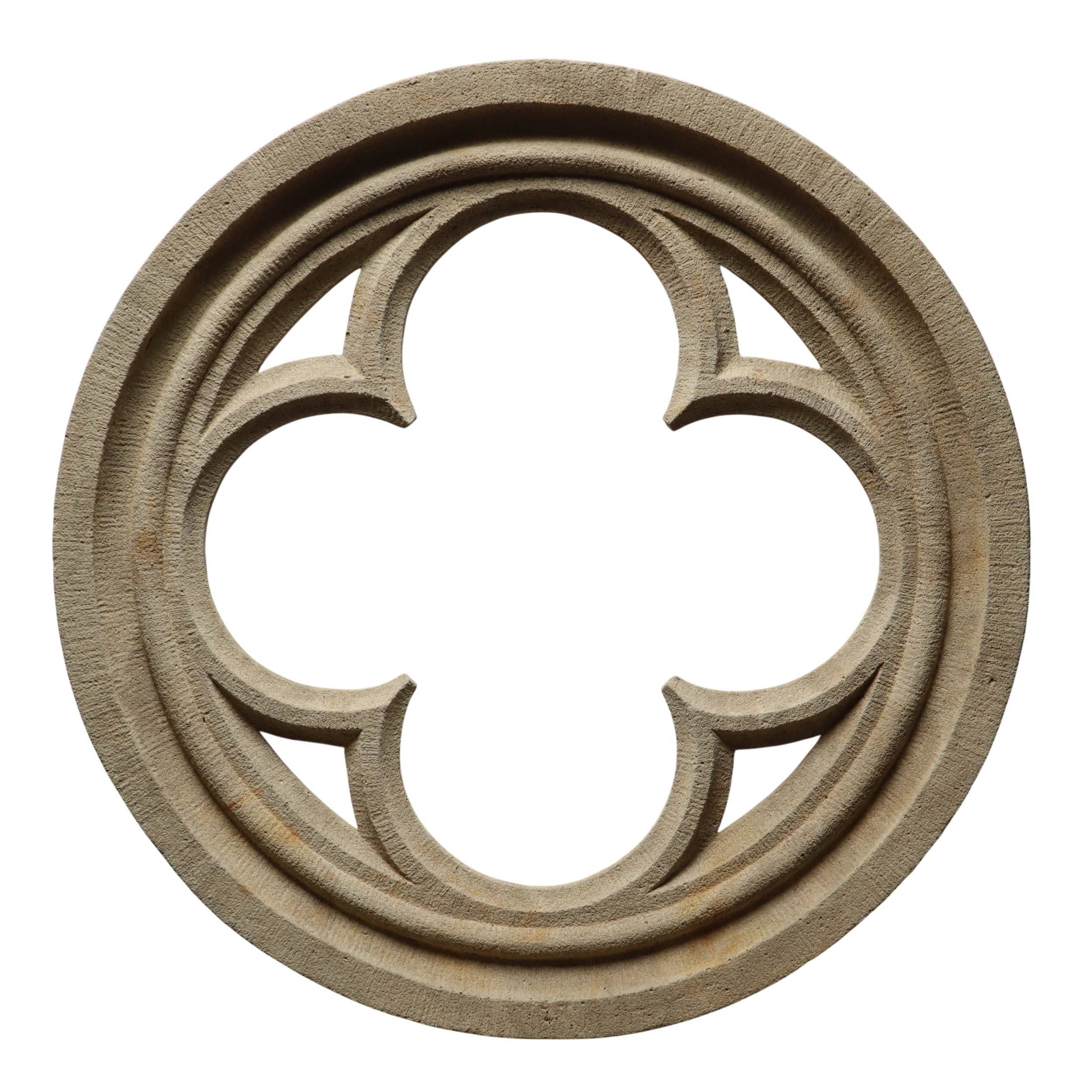 Rosace quadrilobe aspect ancien (2)