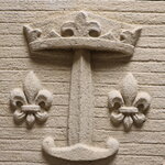 Blason jeanne darc en pierre ton pierre (1)