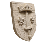 Blason jeanne darc en pierre ton pierre (2)