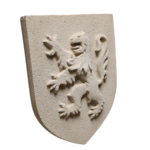 blason lion ou flandre en pierre reconstituée (3)