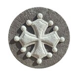 croix occitane ronde 2- cm en pierre ond gris (1)