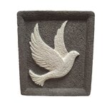 Colombe en pierre 2 couleurs fond gris (3)