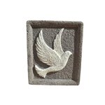 Colombe en pierre 2 couleurs fond gris (5)