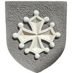 Grande croix occitane fond gris (2)