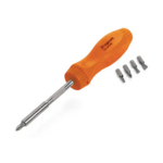 Tournevis à cliquet VBESTLIFE - 6 embouts ergonomiques - 3 vitesses