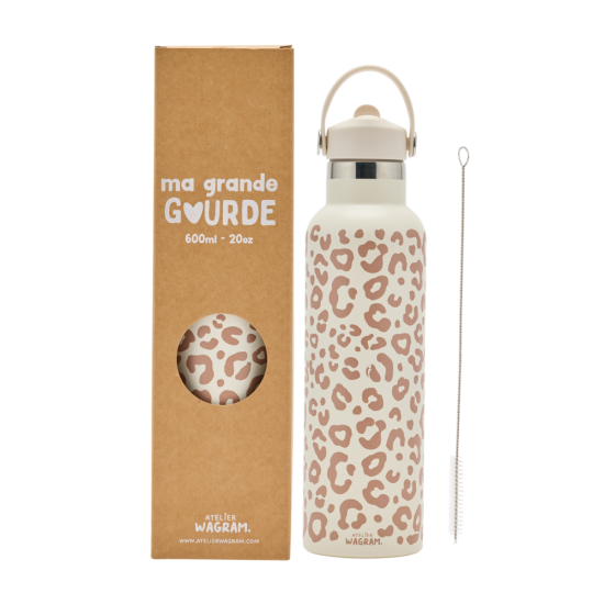 gourde-acier-inoxydable-leopard-B2B