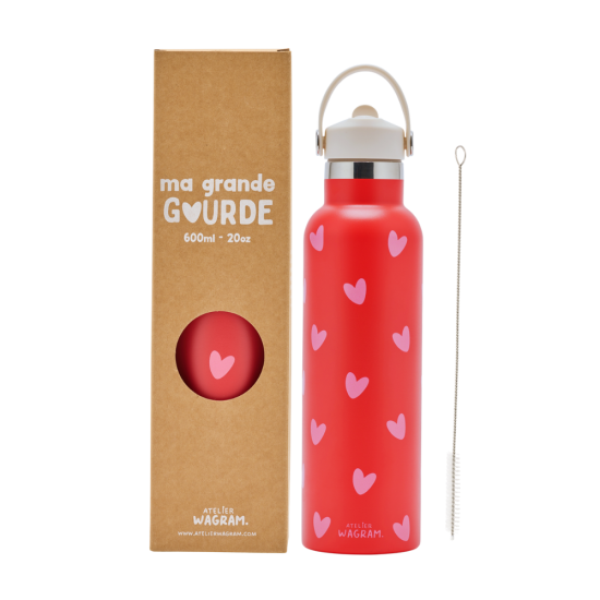 gourde-acier-inoxydable-rouge-coeurs-rose-B2B