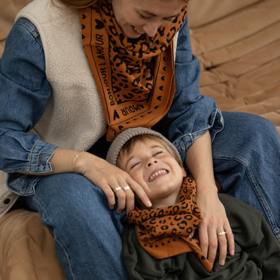 foulard-marron-noir (2)