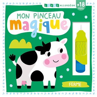 Livre-accordeon-Mon-pinceau-magique-Ferme