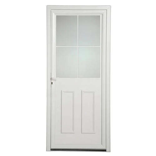 Porte dentrée semi-vitrée